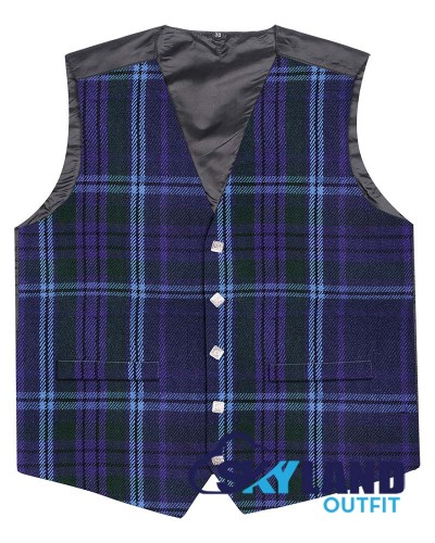 Scottish Spirit of Scotland Vest / Irish Formal Tartan Waistcoats - 4 Plaids
