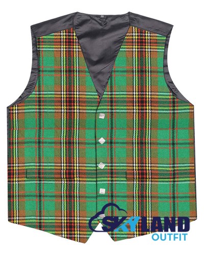 Scottish Tara Murphy Vest / Irish Formal Tartan Waistcoats - 4 Plaids