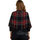 Ladies Black Stewart Tartan Shawl Stole – Wool Plaid Wrap Ladies Black Stewart Tartan Shawl Stole – Wool Plaid Wrap