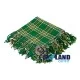 Irish Tartan Scottish Kilt Fly Plaid with Hand Fringed Irish Tartan Scottish Kilt Fly Plaid with Hand Fringed