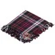 MacDonald Dress Tartan Scottish Kilt Fly Plaid with Hand Fringed MacDonald Dress Tartan Scottish Kilt Fly Plaid with Hand Fringed
