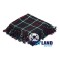 Mackenzie Tartan Scottish Kilt Fly Plaid with Hand Fringed