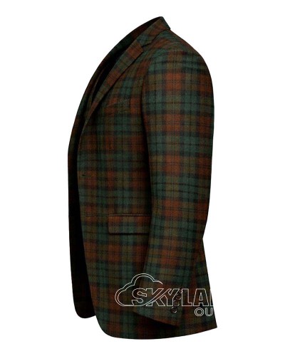 Brown Watch Tartan Jacket and Vest | Scottish Military Formal Set Brown Watch Tartan Jacket and Vest | Scottish Military Formal Set