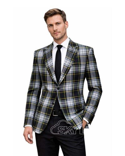 Dress Gordon Tartan Blazer | Custom Scottish Wedding Jacket