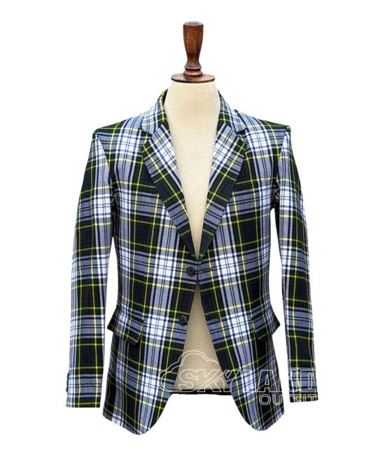 Dress Gordon Tartan Blazer | Custom Scottish Wedding Jacket