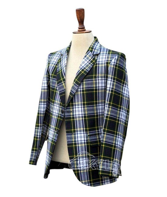 Dress Gordon Tartan Blazer | Custom Scottish Wedding Jacket
