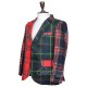 Modern Stewart Tartan Blazer | Custom Wedding Jacket Modern Stewart Tartan Blazer | Custom Wedding Jacket