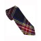 Black Stewart Tartan Acrylic NeckTie Scottish Clan NeckTies