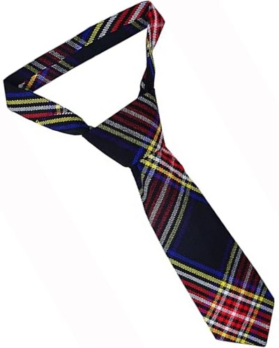 Black Stewart Tartan Acrylic NeckTie Scottish Clan NeckTies Black Stewart Tartan Acrylic NeckTie Scottish Clan NeckTies