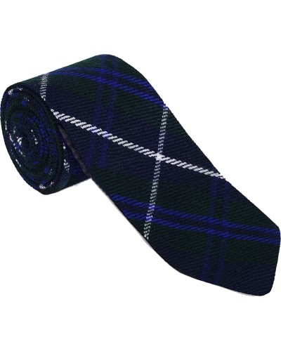 Blue Douglas Tartan Acrylic NeckTie Scottish Clan NeckTies Blue Douglas Tartan Acrylic NeckTie Scottish Clan NeckTies