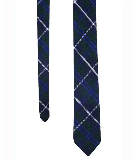 Blue Douglas Tartan Acrylic NeckTie Scottish Clan NeckTies Blue Douglas Tartan Acrylic NeckTie Scottish Clan NeckTies