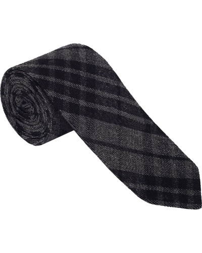 Grey Watch Tartan Acrylic NeckTie Scottish Clan NeckTies