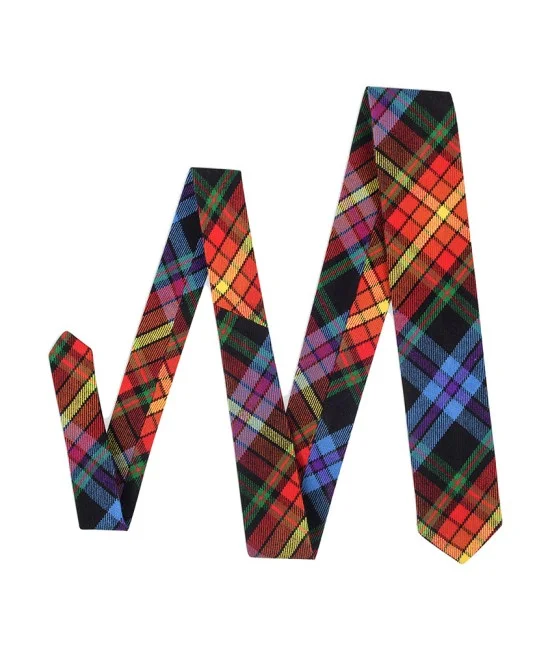 LGBT Pride Tartan Acrylic NeckTie Scottish Clan NeckTies LGBT Pride Tartan Acrylic NeckTie Scottish Clan NeckTies
