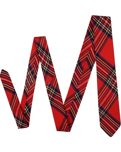 Royal Stewart Tartan Acrylic NeckTie Scottish Clan NeckTies Royal Stewart Tartan Acrylic NeckTie Scottish Clan NeckTies