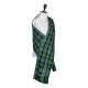 Gunn Ancient Tartan Sash Scarf – Scottish Plaid Wrap for Outfits