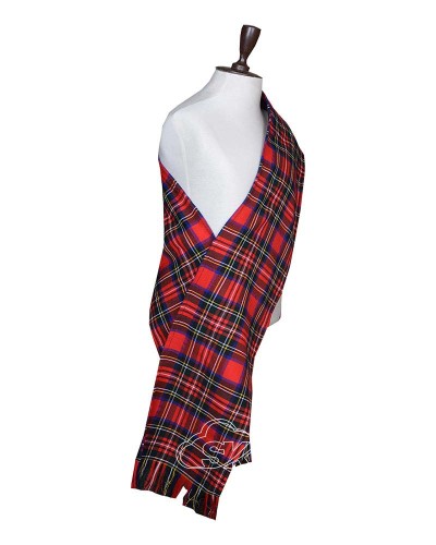 Royal Stewart Modern Tartan Sash Scarf – Scottish Plaid Wrap