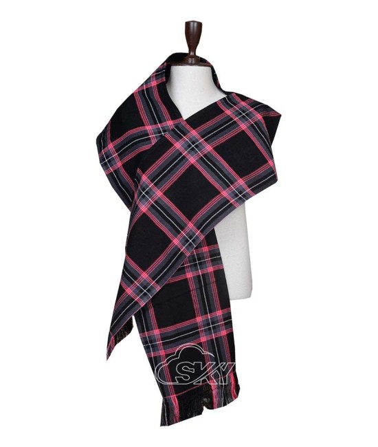Witches Tartan Sash Scarf – Scottish Plaid Wrap for Women Witches Tartan Sash Scarf – Scottish Plaid Wrap for Women
