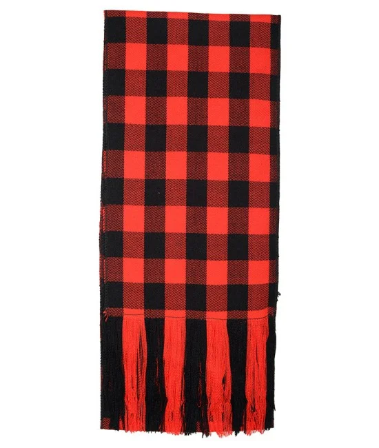Red, Black Rob Roy Tartan Sash Scarf – Elegant Scottish Plaid Wrap for Women Red, Black Rob Roy Tartan Sash Scarf – Elegant Scottish Plaid Wrap for Women