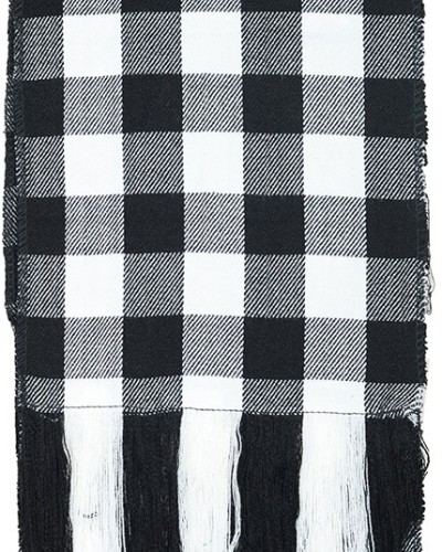 White, Black Rob Roy Tartan Sash Scarf – Scottish Plaid Wrap for Women White, Black Rob Roy Tartan Sash Scarf – Scottish Plaid Wrap for Women