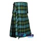 Scottish 8 yard Gunn Ancient tartan kilt with detachable pockets