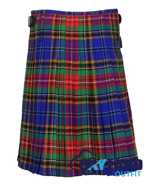 Scottish Beattie Clan Tartan 8 Yard Kilt Traditional Tartan Kilts