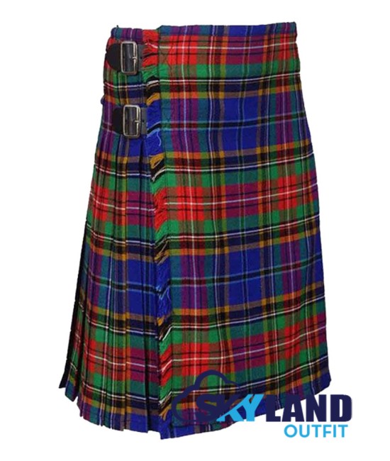 Scottish Beattie Clan Tartan 8 Yard Kilt Traditional Tartan Kilts