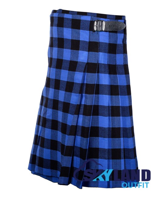 Scottish Buffalo Plaid Tartan 8 Yard Kilt Traditional Tartan Kilts