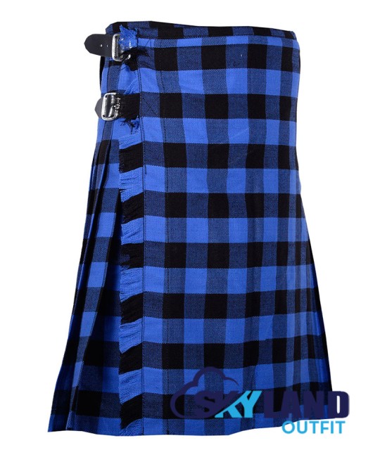 Scottish Buffalo Plaid Tartan 8 Yard Kilt Traditional Tartan Kilts