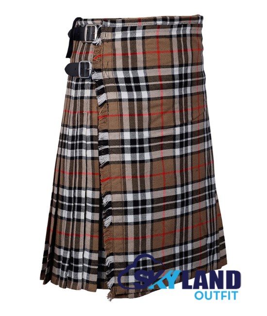 Scottish Campbell of Thompson Tartan 8 Yard Kilt Traditional Kilt