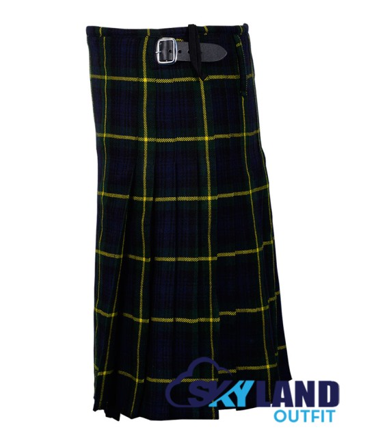 Scottish Gordon Tartan 8 Yard Kilt for Men Traditional Tartan Kilts