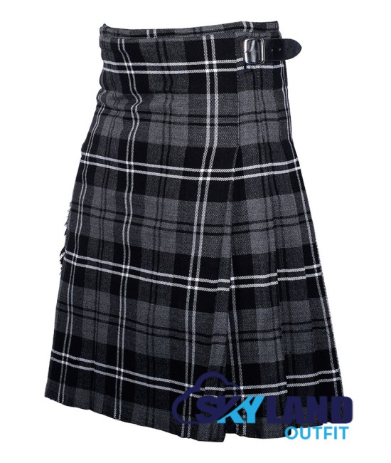 Scottish Granite Tartan 8 Yard Kilt Traditional Kilts