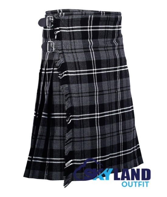 Scottish Granite Tartan 8 Yard Kilt Traditional Kilts