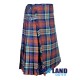 Scottish Irn Bru Tartan 8 Yard Kilt for Men Traditional Tartan Kilts