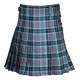 Loch Ness Tartan Scottish 8 Yard Kilt Traditional Highlander Kilts