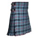 Loch Ness Tartan Scottish 8 Yard Kilt Traditional Highlander Kilts