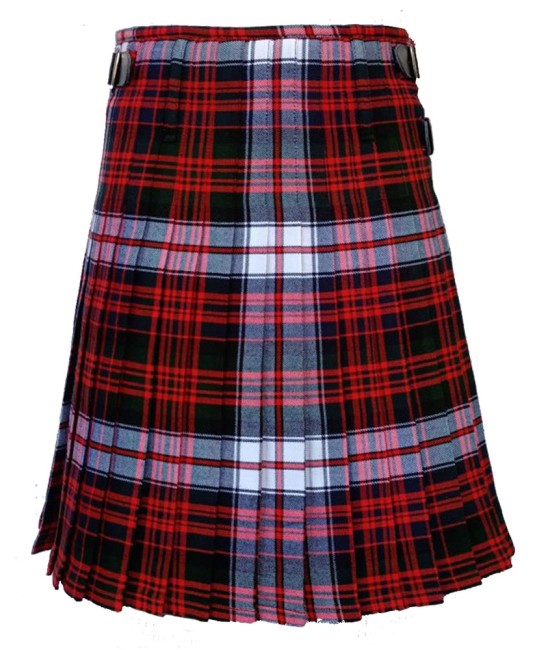 MacDonald Dress Tartan 8 Yard Kilt Traditional Kilts