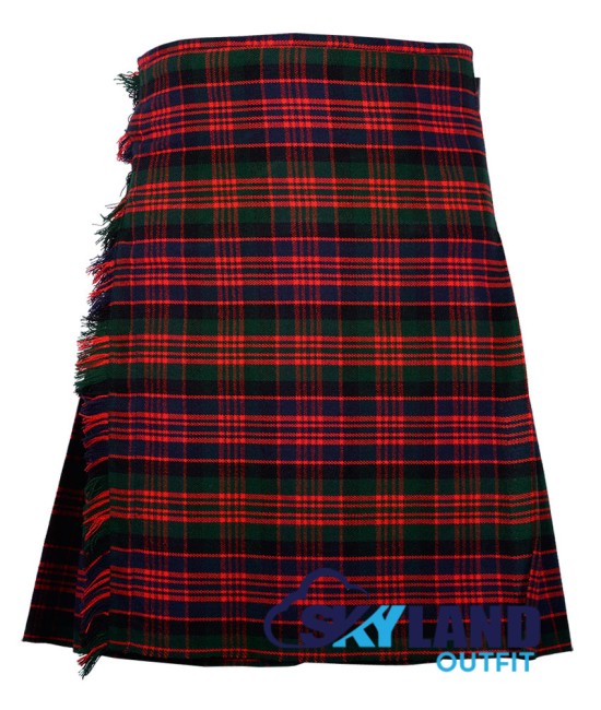 Scottish MacDonald Tartan 8 Yard Kilt Traditional Tartan Kilts