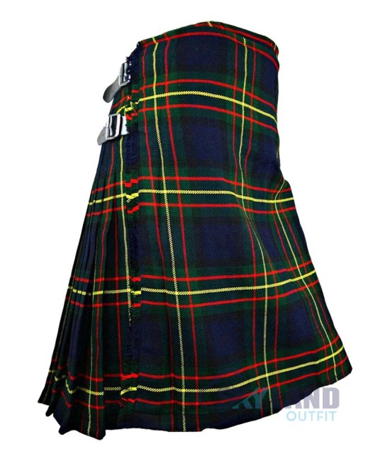 MacLean Tartan Scottish 8 Yard Kilt Traditional Highlander Kilts