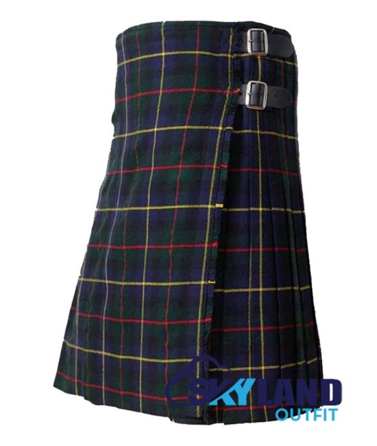 MacLeod of Harris Tartan Scottish 8 Yard Kilt Traditional Highlander Kilts