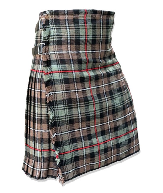 Mackenzie Weathered Tartan Kilt Scottish 8 Yard Kilt Traditional Highlander Kilts