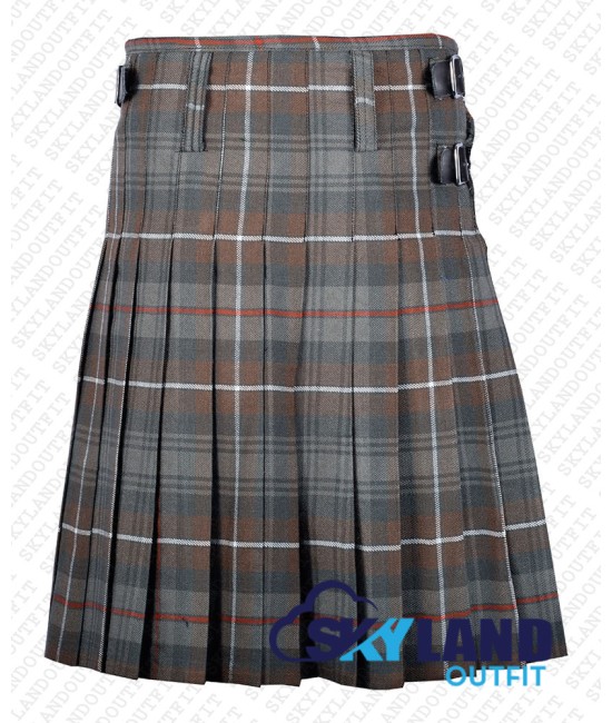 Scottish Mackenzie Weathered Tartan 8 Yard Kilt Traditional Kilts