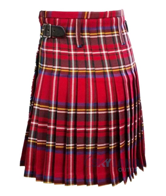 Scottish Royal Stewart Modern Tartan 8 Yard Kilt Traditional Kilts