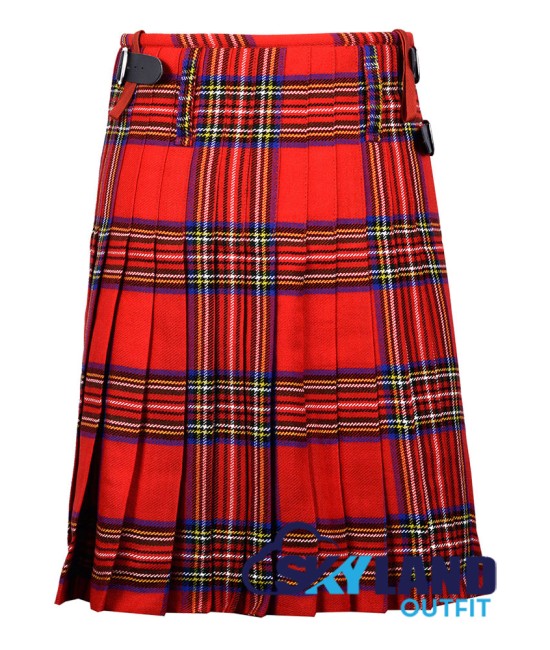 Scottish Royal Stewart Tartan 8 Yard Kilt Traditional Kilts