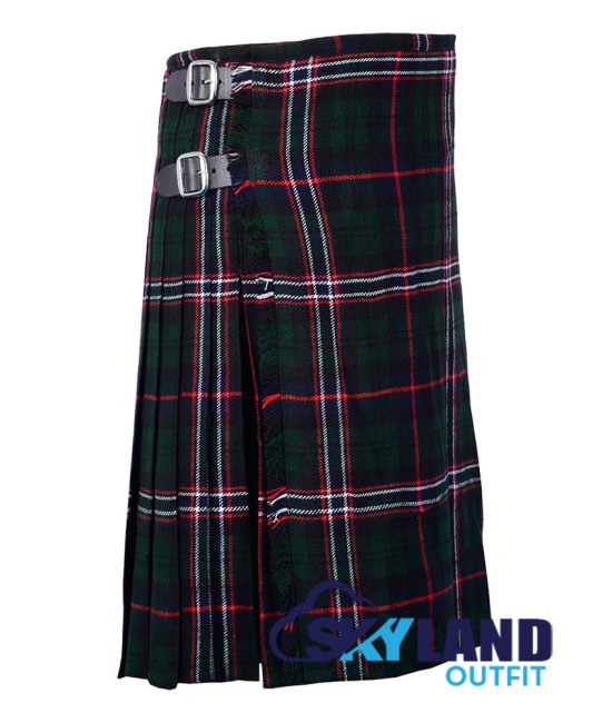 Scottish National Tartan 8 Yard Kilt Men's Traditional Tartan Kilts