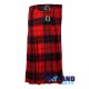 Scottish Rose Tartan 8 Yard Kilt Traditional Kilts