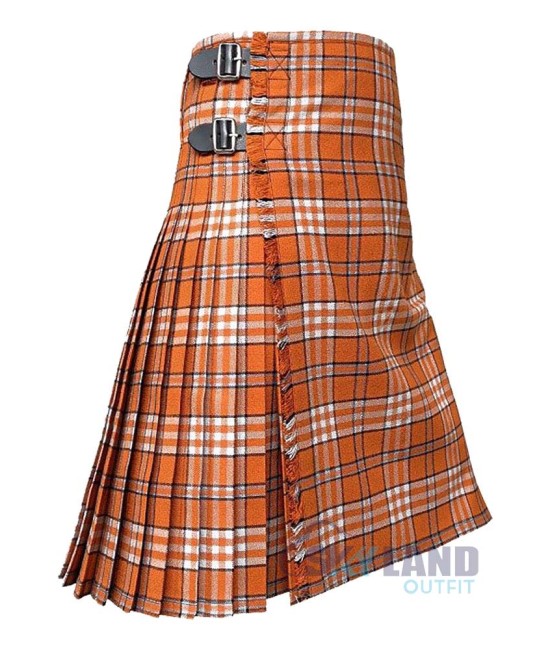 Tennessee Tartan Scottish 8 Yard Kilt Traditional Highlander Kilts