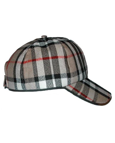 Baseball Cap Camel Thomson Tartan Hat Peaked Cap Sports Cap
