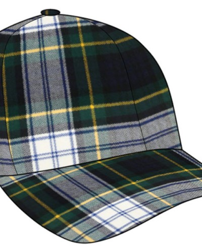 Baseball Cap Dress Gordon Tartan Hat Peaked Cap Sports Cap