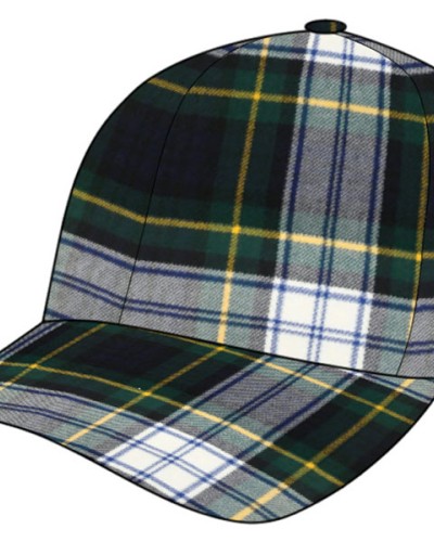 Baseball Cap Dress Gordon Tartan Hat Peaked Cap Sports Cap