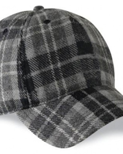 Baseball Cap Grey Watch Tartan Hat Peaked Cap Sports Cap